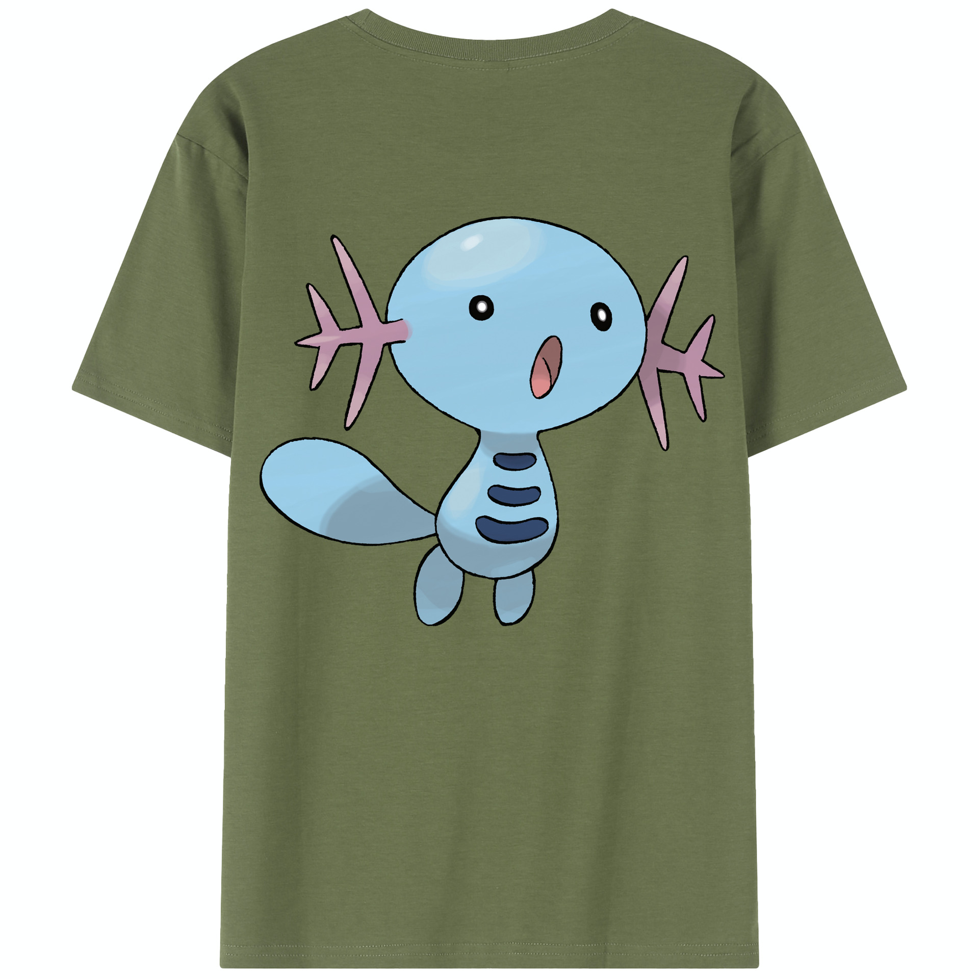 （画像用） ポケットモンスター Pokémon 綿100％半袖Tシャツ（背面プリント）